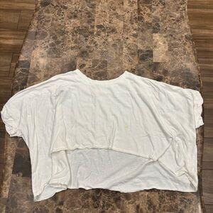 We The Free White Crop Top